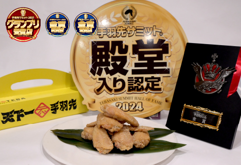 【手羽先サミット殿堂入り！】極旨塩 手羽先 唐揚げ 手羽ギョーザ セット 計24本（国産 鶏肉 手羽先 ギョウザ 餃子 塩 味付き 人気）