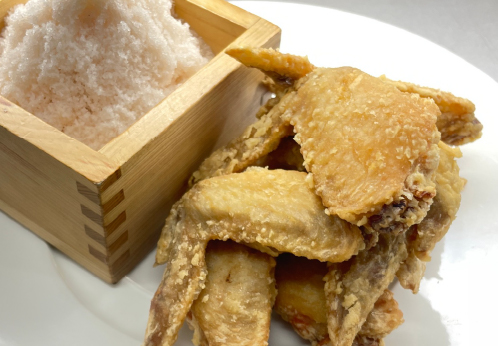 【レンジでチンするだけ♪】極旨塩手羽先唐揚げ 宮崎手羽ギョーザ セット（鶏肉 手羽先 手羽 唐揚げ 餃子 ギョウザ 調理済み 冷凍 人気）