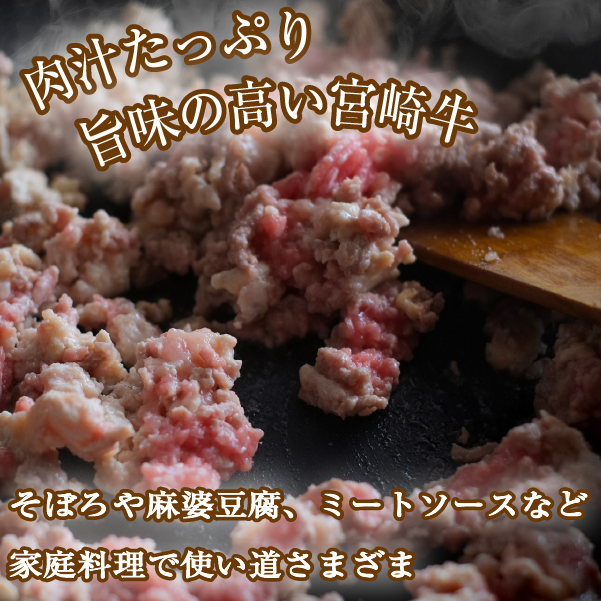 【A4等級以上】宮崎牛ミンチ 350g×2P 計700g（内閣総理大臣賞 A4 A5 宮崎牛 牛肉 黒毛和牛 挽肉 ひき肉 ハンバーグ 宮崎県）