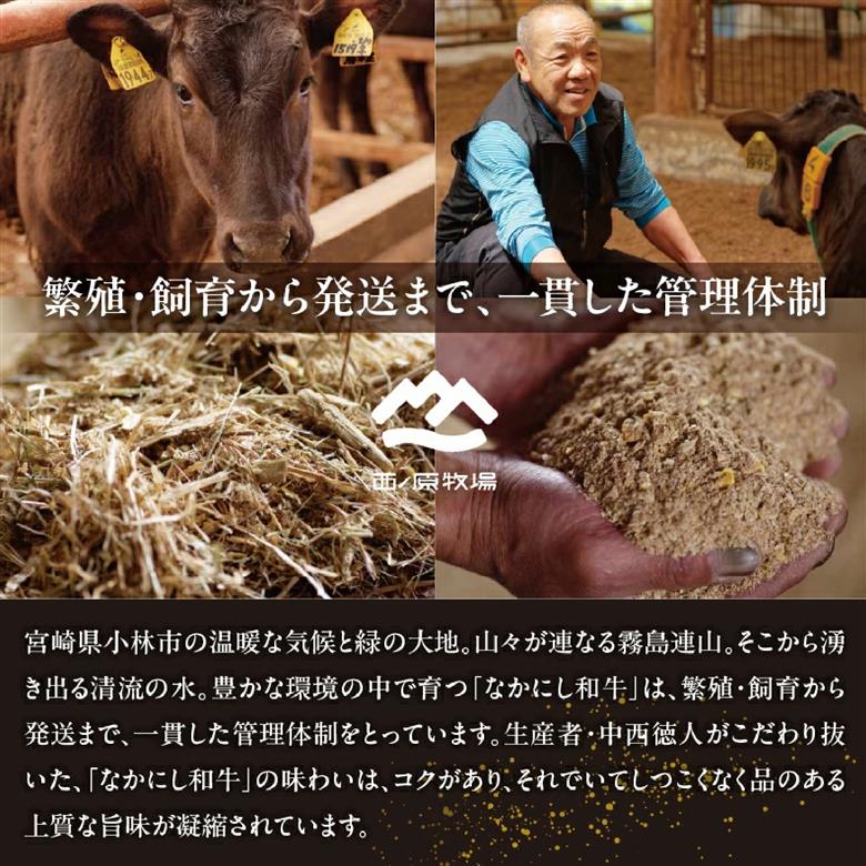 宮崎県西ノ原牧場・なかにし和牛赤身しゃぶしゃぶモモ 1.2kg（国産 牛肉 肉 宮崎牛 黒毛和牛 お肉 しゃぶしゃぶ すき焼き 人気 モモ 赤身 宮崎) 300g×4P