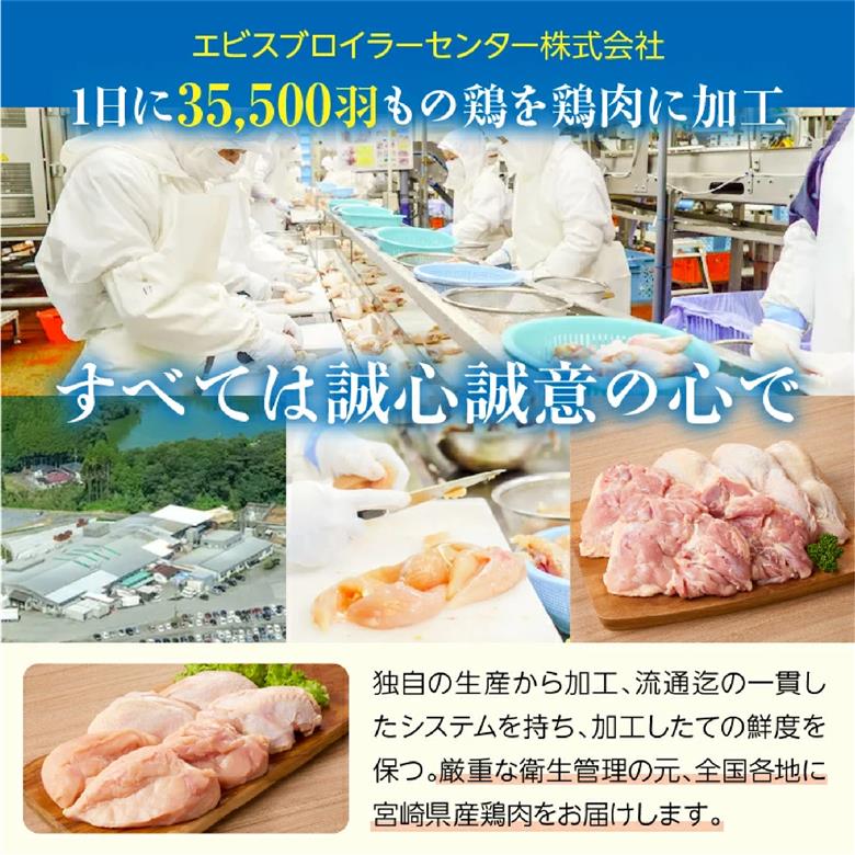 【業務用】宮崎県産若鶏もも・むねセット 計4kg（国産 鶏肉 鶏 お肉 若鶏 モモ ムネ 切り身）