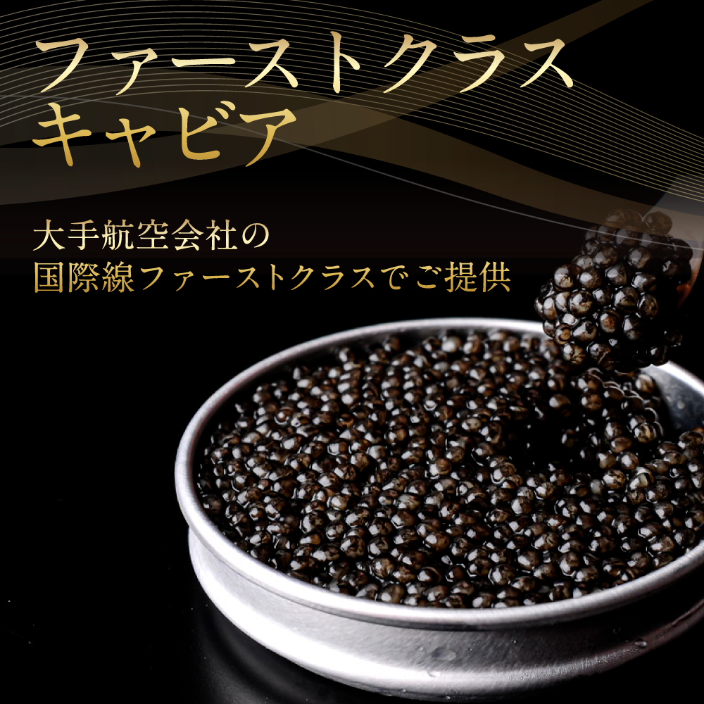 【国際線ファーストクラス採用】宮崎キャビア1983　20g