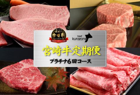 【ふるさと納税】【AT024・百名店の味をご自宅で！・お肉の定期便・全６回】倉薗牧場直送おまかせ6回プラチナコース（偶数月発送）