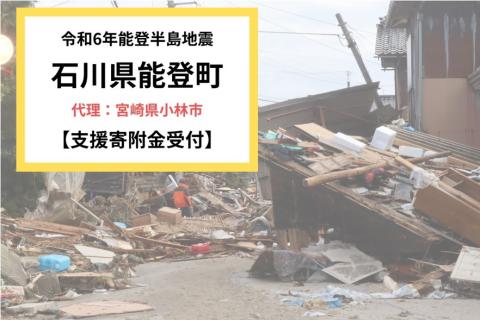 令和6年能登半島地震 能登豪雨 能登町災害支援寄附受付(C216)