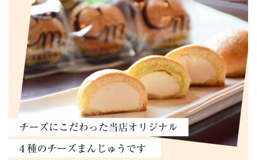 SEIKADOがお届けするオリジナル4種のチーズまんじゅうセット [Sweets cafe SEIKADO 宮崎県 日向市 452060813] 菓子 お菓子 スイーツ 饅頭