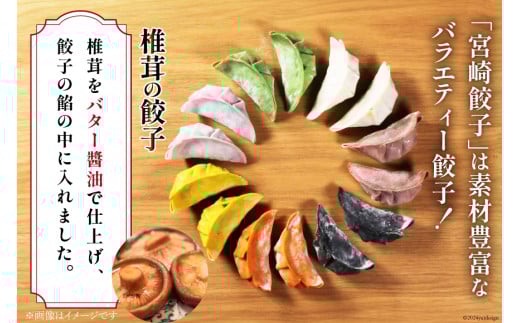 餃子 椎茸の餃子 15個入 ×4p 計 60個 [餃子の里 宮崎県 日向市 452061060] 宮崎 ぎょうざ 冷凍 しいたけ