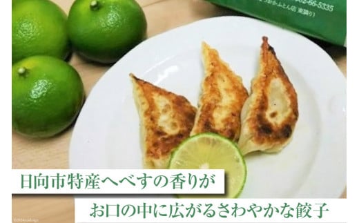 宮崎餃子 へべす餃子 15個×4 計60個 [餃子の里 宮崎県 日向市 452061116] 惣菜 餃子 ぎょうざ ギョウザ 専門店 冷凍