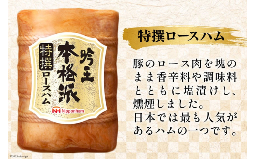 ハム 詰め合わせ 日本ハム 本格派吟王 5種 セット [日本ハムマーケティング 宮崎県 日向市 452061254] ロースハム 焼豚 あらびき ミートローフ ショルダーハム ウインナー ウィンナー 粗挽き 焼き豚 豚肉 お弁当 朝食 昼食 国内製造 日ハム HGT-805