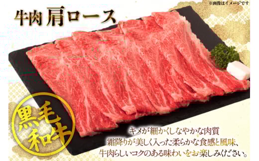 牛肉 宮崎県産 黒毛和牛 肩ロース すき焼き用 切り落とし 250g 12p 計 3kg セット [TRINITY 宮崎県 日向市 452061318] 冷凍 小分け ロース 薄切り うす切り 黒毛 霜降り スライス 牛肩 牛 肉 宮崎 和牛