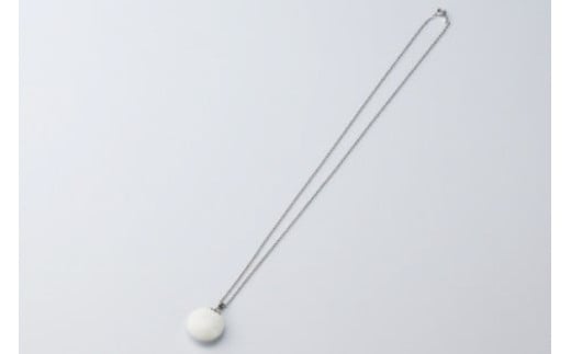 日向特製はまぐり碁石ペンダント [ミツイシ(黒木碁石店) 宮崎県 日向市 452060830]