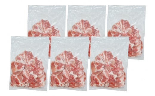 豚肉 日本ハム 宮崎県産豚肉小間切れ 3.0kg 500g×6p [日本ハムマーケティング 宮崎県 日向市 452061250] 小分け 冷凍 細切れ ぶた 細切れ こま切れ 小間切れ 肉 豚肉