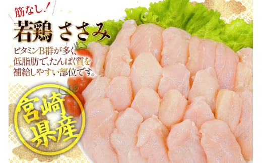 鶏肉 業務用 宮崎県産 若鶏 もも切身 300g 6p むね切身 300g 4p 筋なし ささみ 250g 4p 計4kg セット [TRINITY 宮崎県 日向市 452061336] 鶏もも肉 もも肉 鶏肉もも 鶏むね肉 むね肉 ササミ 冷凍 真空パック 詰め合わせ
