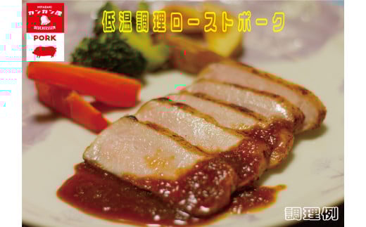 低温調理 ローストポーク 200g×5 計1kg [カンカンヤLab 宮崎県 日向市 452060635] 加工品 惣菜 豚肉 簡単 冷凍