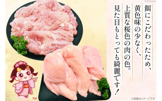 鶏肉 国産 桜姫（R） もも肉 2kg[日本ハムマーケティング 宮崎県 日向市 452060780] 冷凍 国産 もも 鶏もも肉 鶏モモ 鶏