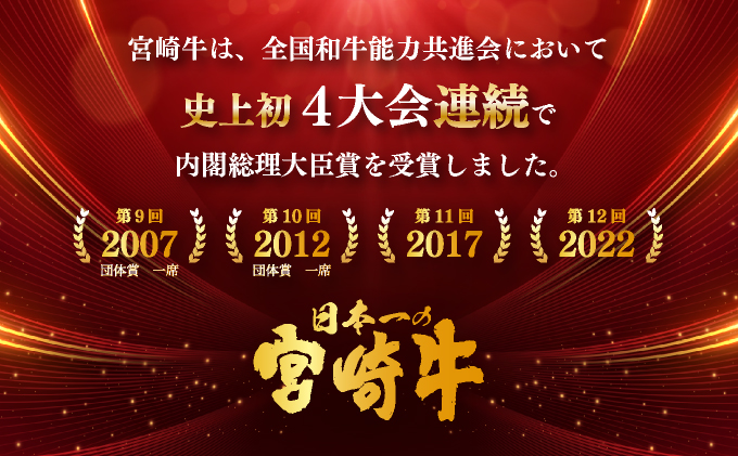 KU032-1 ＜宮崎牛＞こま肉200g×5袋(計1kg)