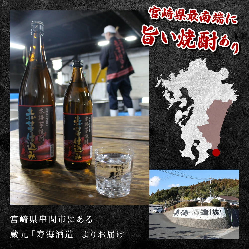 KU181《毎月数量限定》寿海酒造 お徳用本格焼酎2種飲み比べセット 計10L ( 本格焼酎 日向伝説 5000ｍlペット×1本、本格焼酎 麦星 5000ｍlペット×1本)