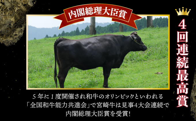 KU309-2 宮崎牛ロースステーキセット 計500g (250g×2)