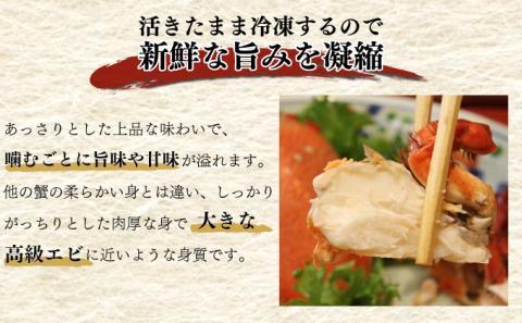 KU016 宮崎県串間産アサヒガニ(計約500g・2～3匹)【合同会社Houryoumaru】