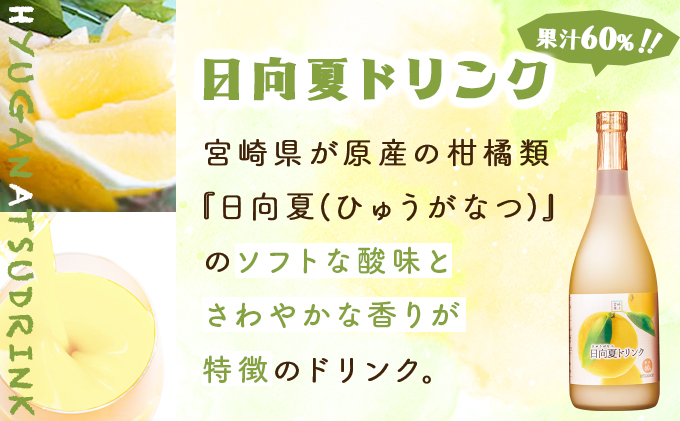 KU025 【定期便・全6回】驚きの果実感！トロピカルフルーツドリンク(3本・各720ml、マンゴー、グァバ、日向夏)×6回【宮崎果汁】