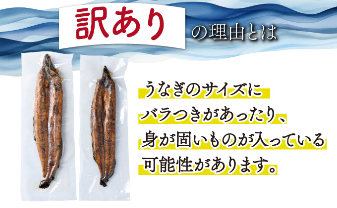 KU468-4s 【訳あり】くしまの黒潮うなぎ蒲焼　小4尾【大田商店】