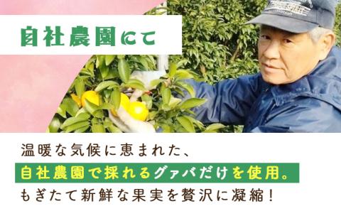 KU112 まるで果実を食べているような！グァバドリンク3本セット(各720ml)【宮崎果汁】