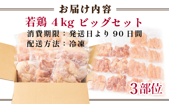 TRT08 若鶏 4kgビッグセット