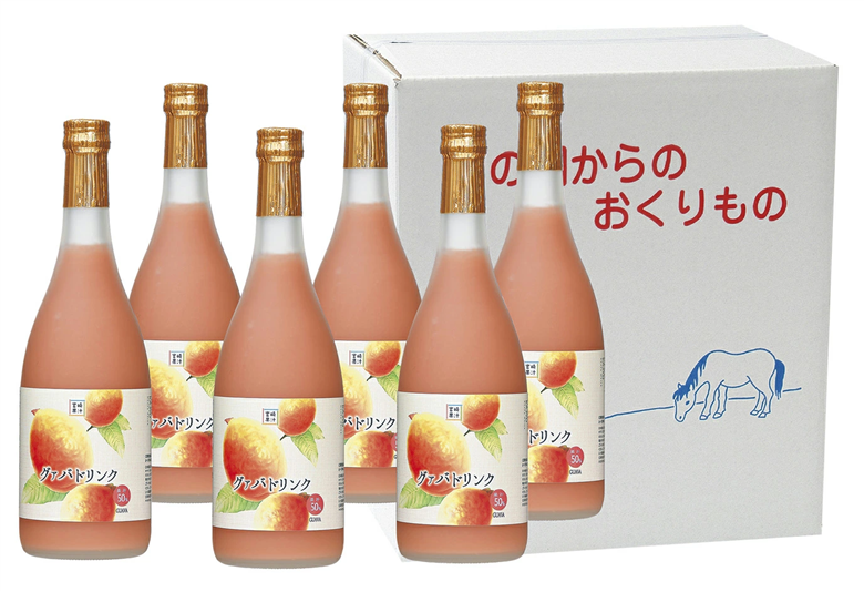 G-C1 驚きの果実感！グァバドリンク6本セット（720ml）桃のようなまろやかで優しい味わい♪【宮崎果汁株式会社】