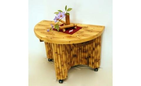 【限定1セット】ダイニング10点セット 竹家具専門店【梅里竹芸】＜280-1＞