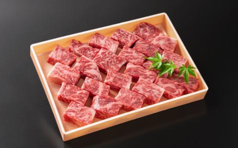 国産黒毛和牛 高級部位ロースサイコロステーキ500ｇ＜2-101＞