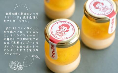 【11月13日終了】宮崎完熟マンゴープリンセット　6個入り＜1-275＞