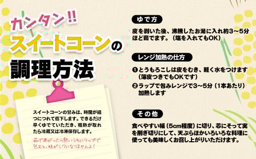 【先行予約】緒方さんちの極甘スイートコーン『イエロー』約7kg（15～20本）2026年発送分<1-43>野菜 やさい とうもろこし 宮崎県西都市