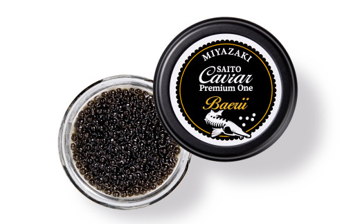 SAITO CAVIAR PREMIUM ONE BAERII 12g ＜2.7-3＞キャビア 西都市オリジナル 