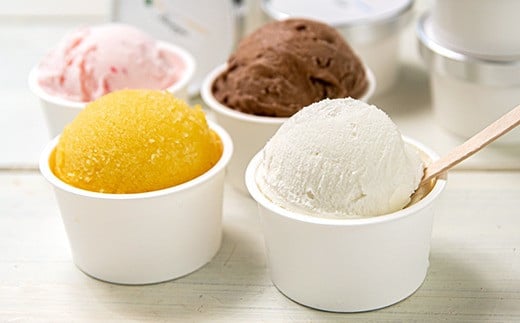 【もりのふうオリジナル】カップアイスセット12個（90ｍｌ×12個）＜1-250＞アイス 氷菓 冷菓 お菓子 デザート ギフト 宮崎県西都市 通常お届け