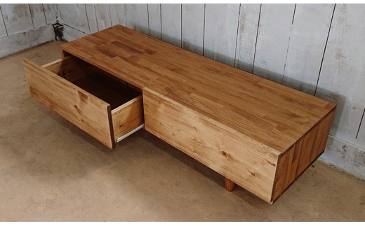【天然無垢材】テレビボード・ローボード　Interior G-S-S＜14-9＞家具 テレビ台 机 テーブル インテリア 宮崎県西都市