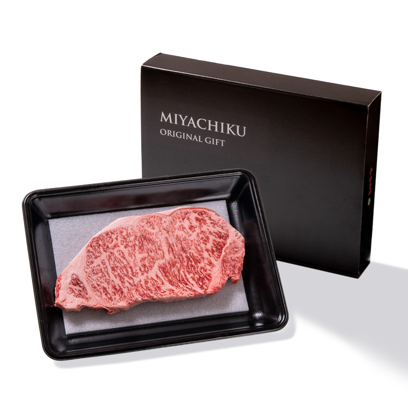 【お歳暮ギフト】「12月1日～12月20日お届け」【生産者応援】宮崎牛ロースステーキ1枚（250ｇ×1枚）　内閣総理大臣賞４連続受賞〈0.8-1〉牛肉 黒毛和牛 日本一 ギフト ステーキ 宮崎県西都市 250ｇ×1枚【寄附額8,000円】