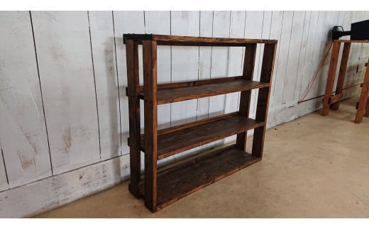 【天然無垢材】ディスプレイシェルフ　Interior G-S-S＜7.5-8＞家具 収納 収納棚 インテリア 宮崎県西都市