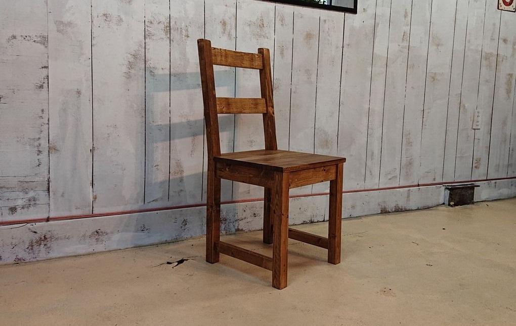 【天然無垢材】ダイニングチェアー　Interior G-S-S＜7.5-7＞★