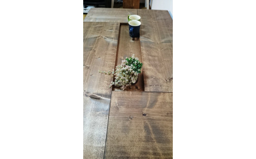 【天然無垢材】フリースタイルローテーブル　Interior G-S-S＜14-10＞家具 テーブル 机 つくえ インテリア 宮崎県西都市