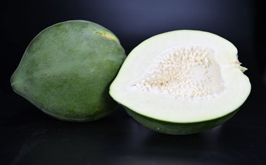 【先行予約】西都市産『青パパイヤ』5kg（4～7個）＜1-234＞西都市 果物 フルーツ