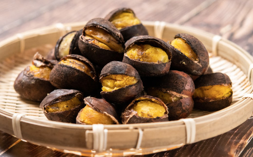 秋の味覚！ 熟成焼き栗 2パック 合計500g＜1-288＞くり 栗  国産 生栗 果物 フルーツ スイーツ★