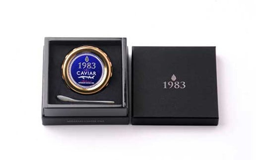 【お歳暮ギフト】宮崎キャビア MIYAZAKI CAVIAR 1983  20g 国産「ジャパンキャビア」＜4.5-1＞年内発送 ご自宅用でもどうぞ お歳暮ギフト