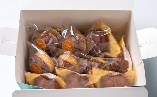 シュートリュフ・キャラメルシュートリュフ　10個セット 老舗洋菓子店「ベルグレフィン」<1-5>菓子 洋菓子 おやつ ギフト 食べ比べ 宮崎県西都市