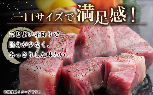 【宮崎牛】訳ありモモサイコロステーキ600ｇ（300ｇ×2パック） Ａ4等級以上 内閣総理大臣賞4連続受賞 W＜2-9＞宮崎県 西都市 牛肉 ビーフ 日本一 訳あり
