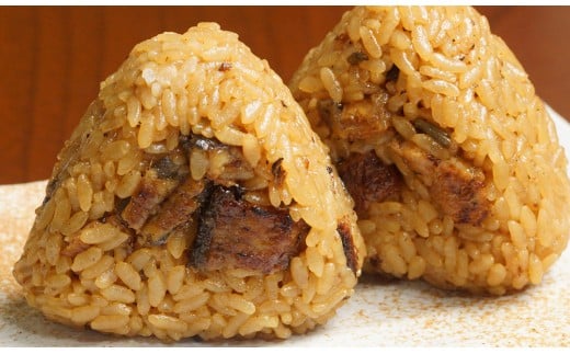 【食べログ高評価】国産うなぎのおにぎり8個（4個入り×2箱）　明治27年創業老舗「うなぎの入船」<1.2-15>魚介類 おにぎり 惣菜 宮崎県西都市