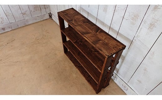 【天然無垢材】ディスプレイシェルフ　Interior G-S-S＜7.5-8＞家具 収納 収納棚 インテリア 宮崎県西都市