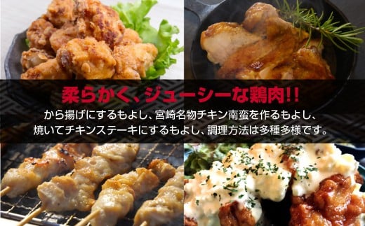 訳あり！宮崎県産若鶏 鶏肉5kg もも肉 むね肉 手羽元 鶏肉セット 食べ比べ3種 国産鶏肉 鶏モモ肉＜1.5-235＞ヘルシー ボリューム 筋トレ チキン 蒸し鶏