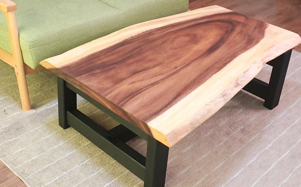 【無垢材】モンキーポッド 耳付き テーブル＜45-1＞センターテーブル ローテーブル リビングテーブル