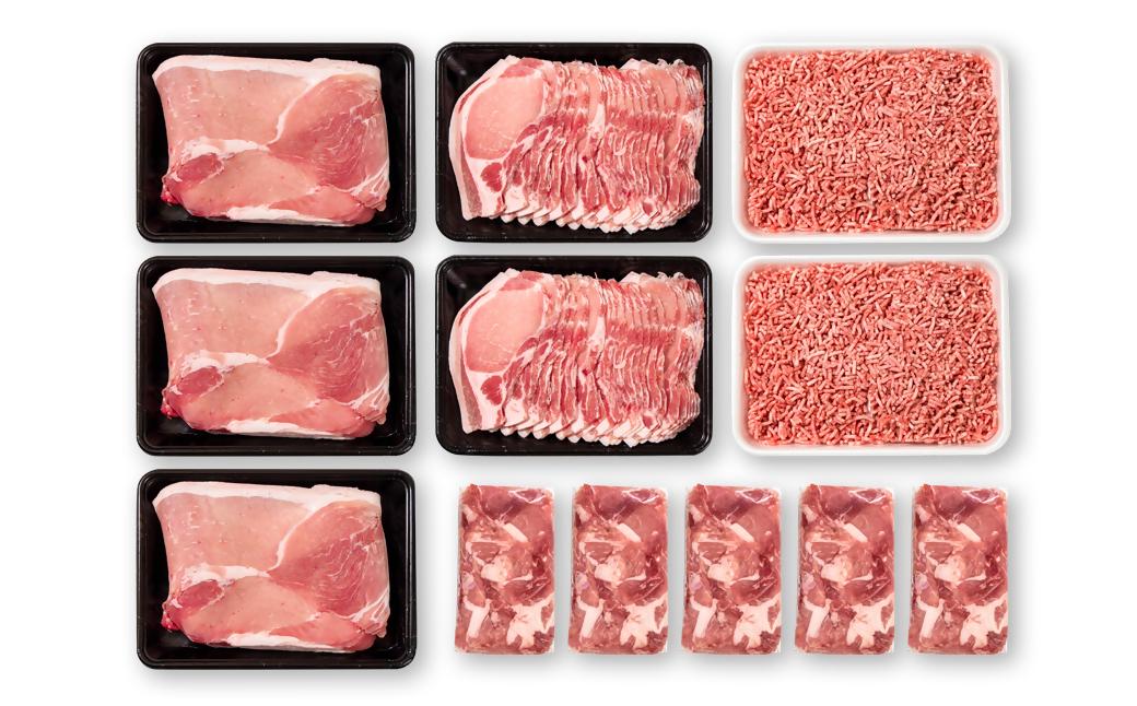 宮崎県産豚肉 満載セット4.75kg 小分け＜58-55a＞