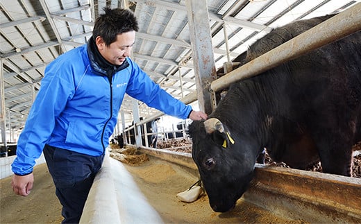 【ANA限定】宮崎和牛「齋藤牛」モモ・バラ焼肉盛り合わせ　550g＜1.8-8＞牛肉 西都市 ビーフ 牛焼肉 宮崎県西都市