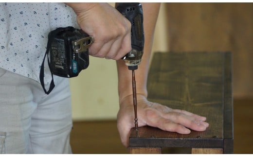 【天然無垢材】レザータイプベンチ　Interior G-S-S＜10-17＞家具 椅子 ベンチ いす インテリア 革 宮崎県西都市